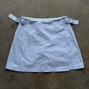 Lululemon Wrap-Front Mid-Rise Golf Skirt - Light Blue